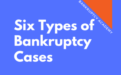 BK 121: Six Types of Bankruptcy Cases