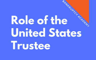 BK 129: Role of the U.S. Trustee