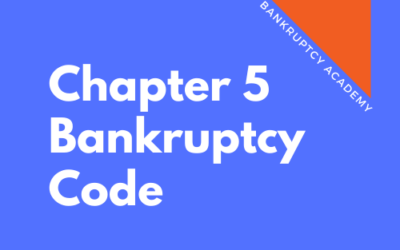 BK 124: Chapter 5 of the Bankruptcy Code